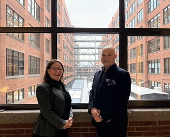 Karine Lebel, President and Chief Executive Officer, Avantage Plus and Vince D’Antoni, Chief Executive Officer, OneBridge (CNW Group/OneBridge Risk and Warranty Solutions)